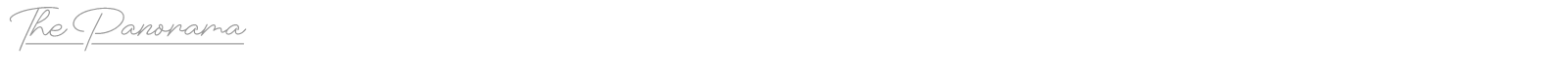 The Panorama font preview